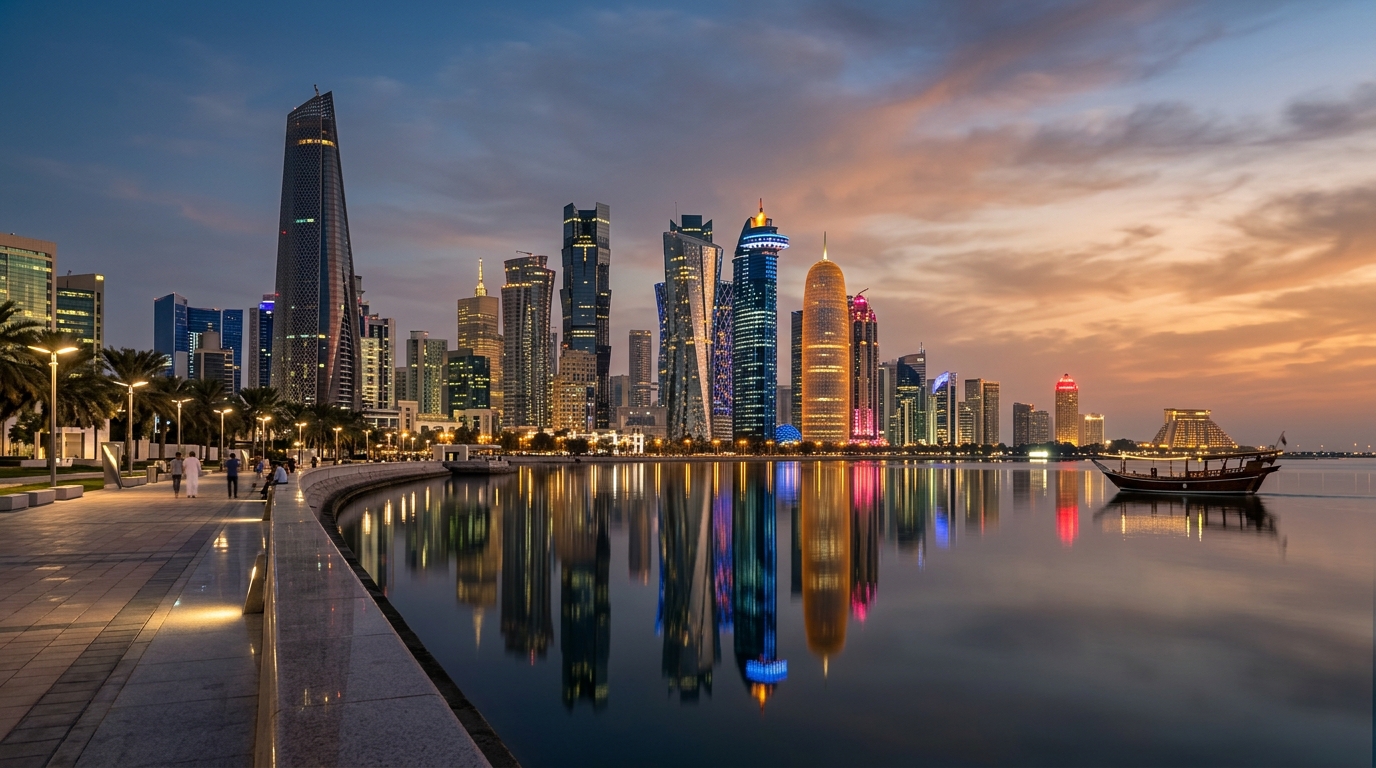 Qatar cityscape